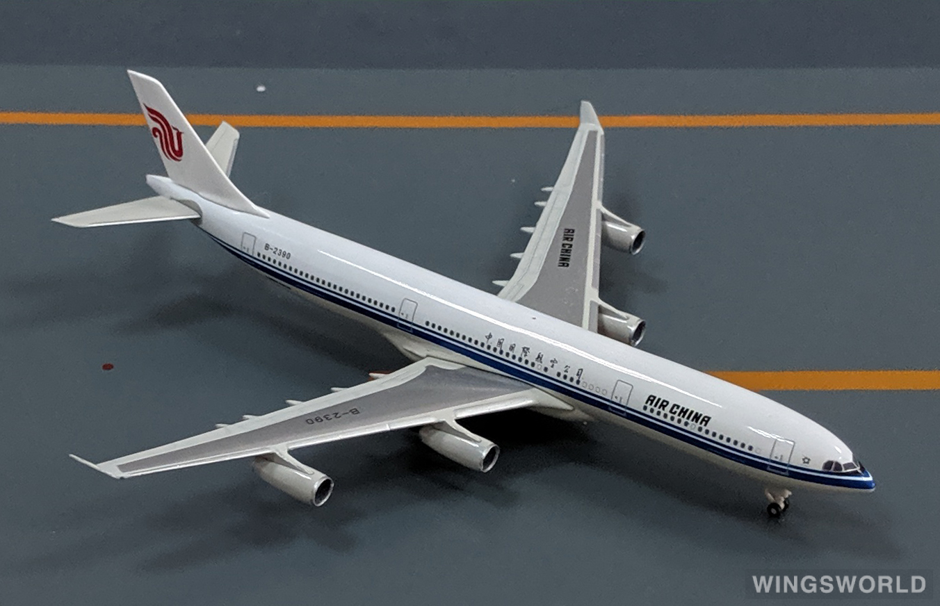 Herpa 1:500 Airbus A340-300 Air China 中国国际航空 517973 B-2390 的照片 作者 ...