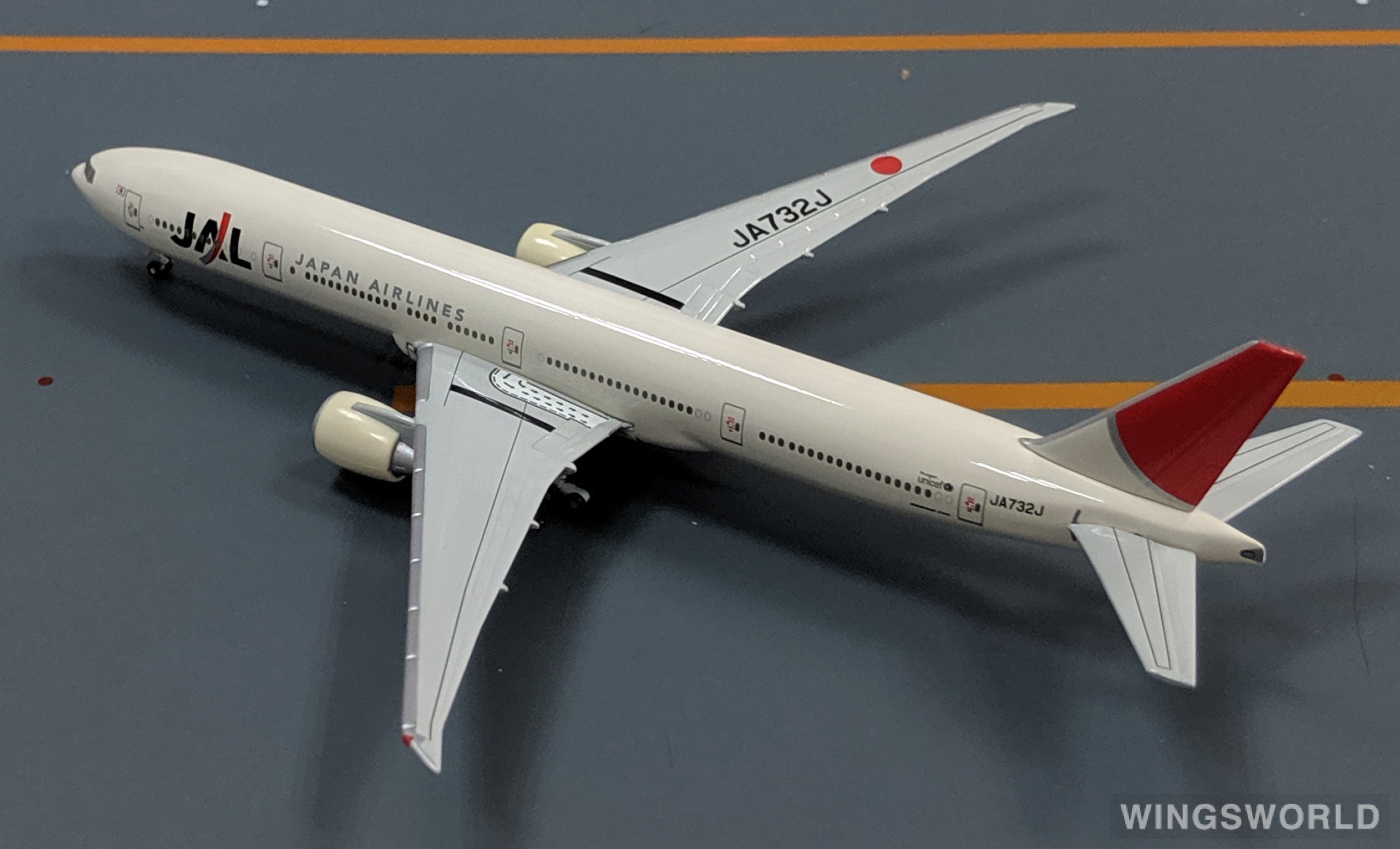 Herpa 1:500 506724 Japan Airlines 日本航空 Boeing 777-300 JA732J
