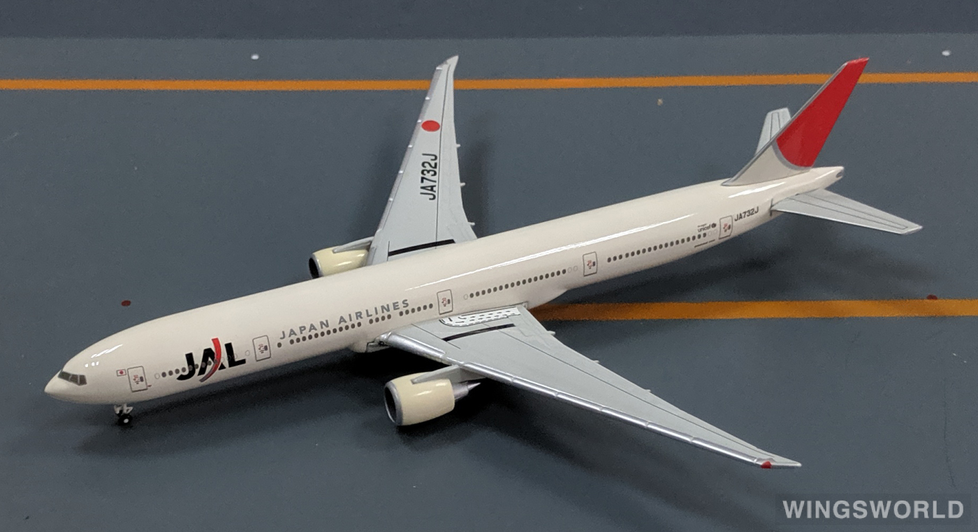 Herpa 1:500 506724 Japan Airlines 日本航空 Boeing 777-300 JA732J