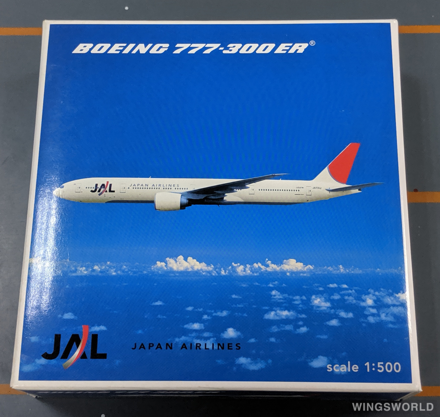 Herpa 1:500 506724 Japan Airlines 日本航空 Boeing 777-300 JA732J