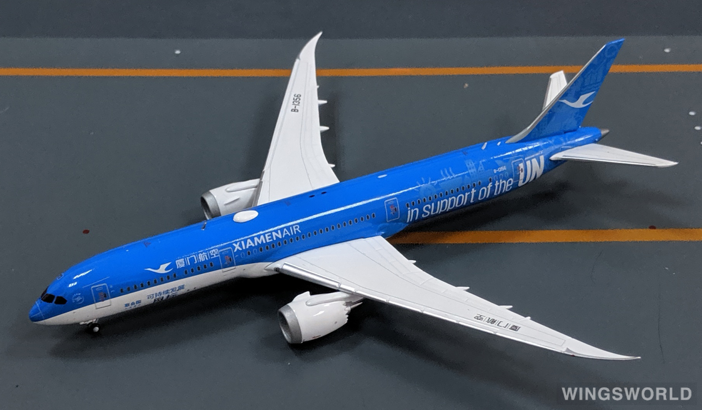 JC Wings 1:400 Boeing 787-9 XiamenAir 厦门航空KD4002 B-1356 的照片 