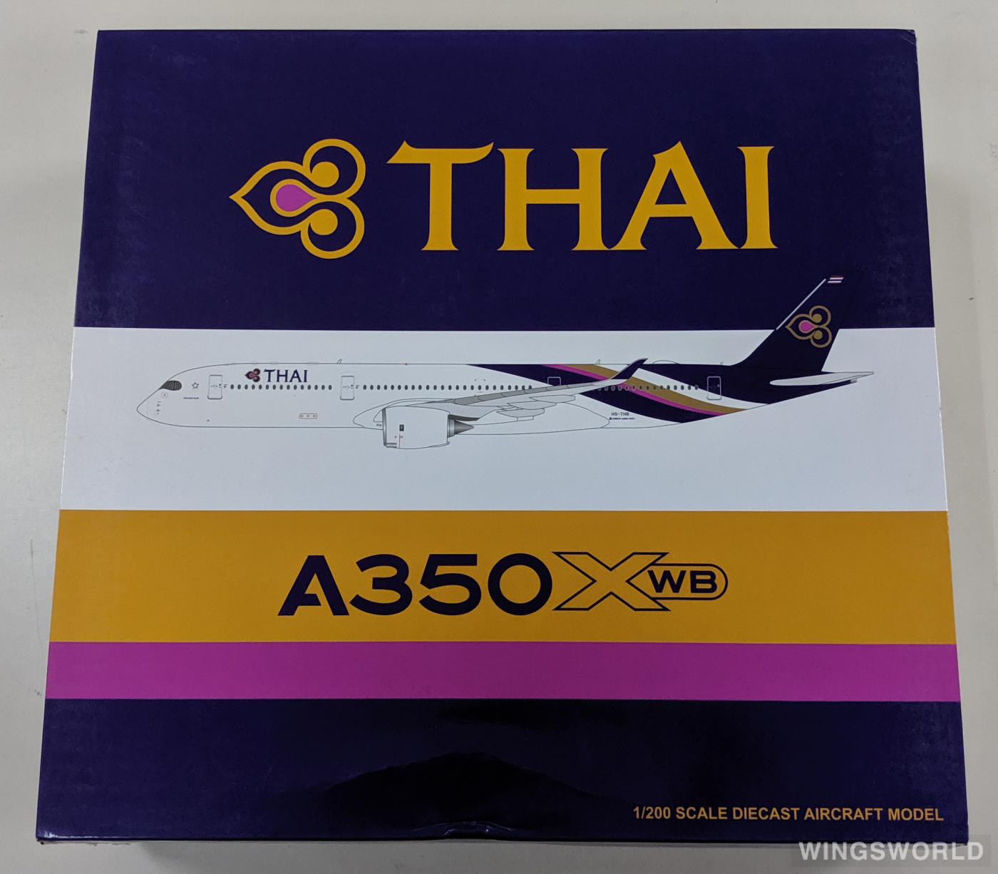 JC Wings 1:200 Airbus A350-900 Thai Airways 泰国国际航空LH2006 HS 