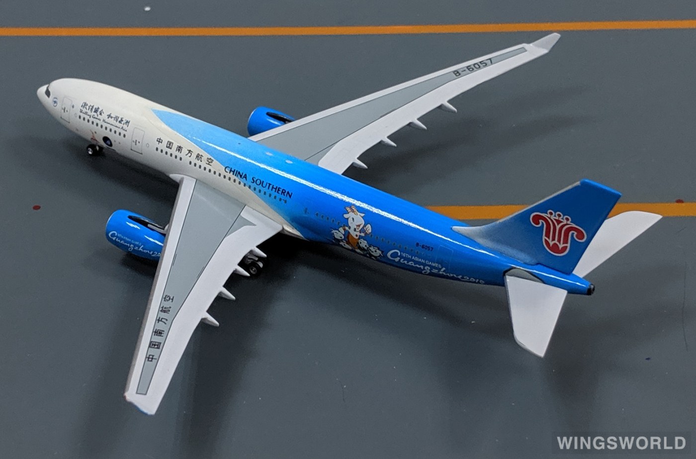 AeroClassics 1:400 AC4B6057 China Southern 中国南方航空 Airbus A330-200 B-6057