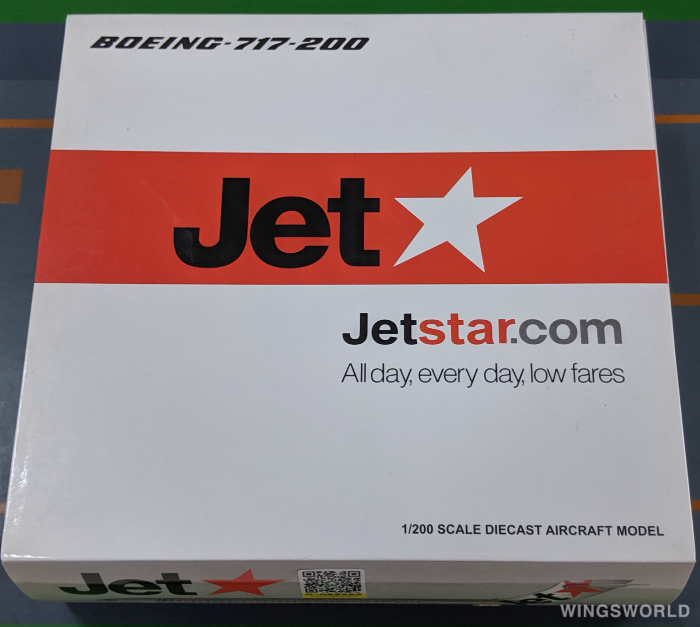 JC Wings 1:200 XX2343 Jetstar 捷星航空 Boeing 717 VH-VQH