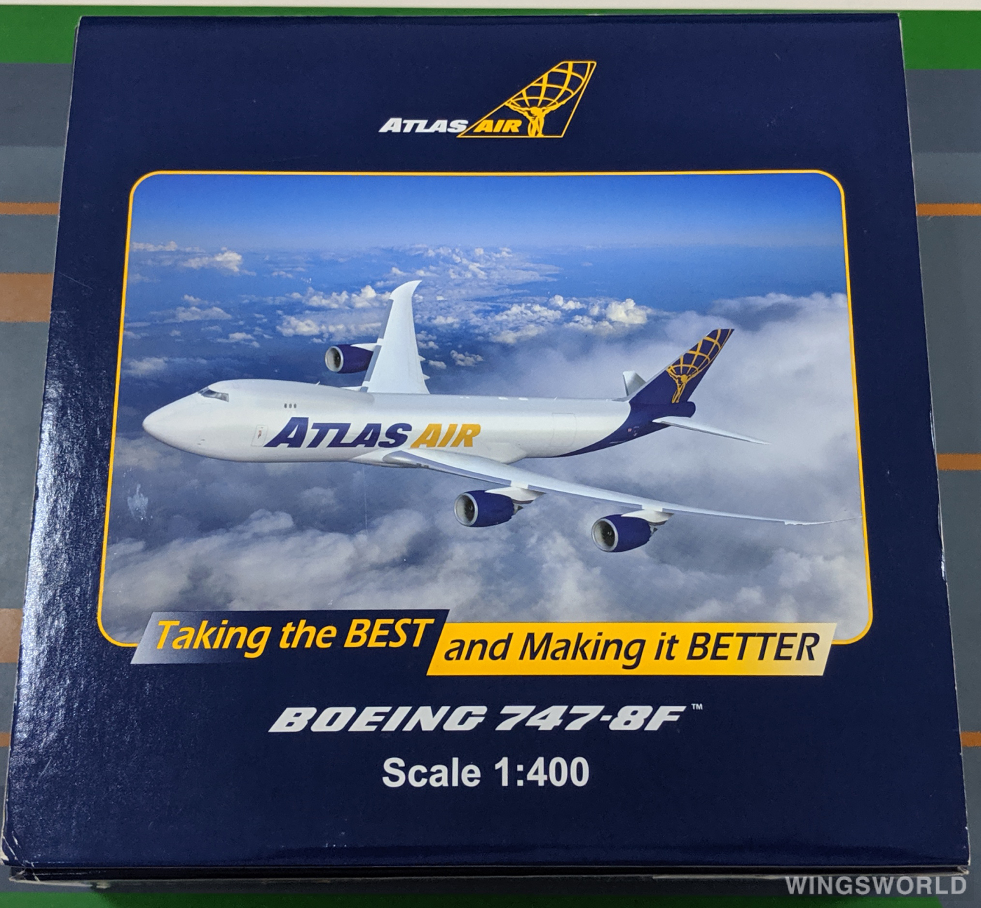 Hogan 1:400 HG8881 Atlas Air 阿特拉斯航空 Boeing 747-8F 