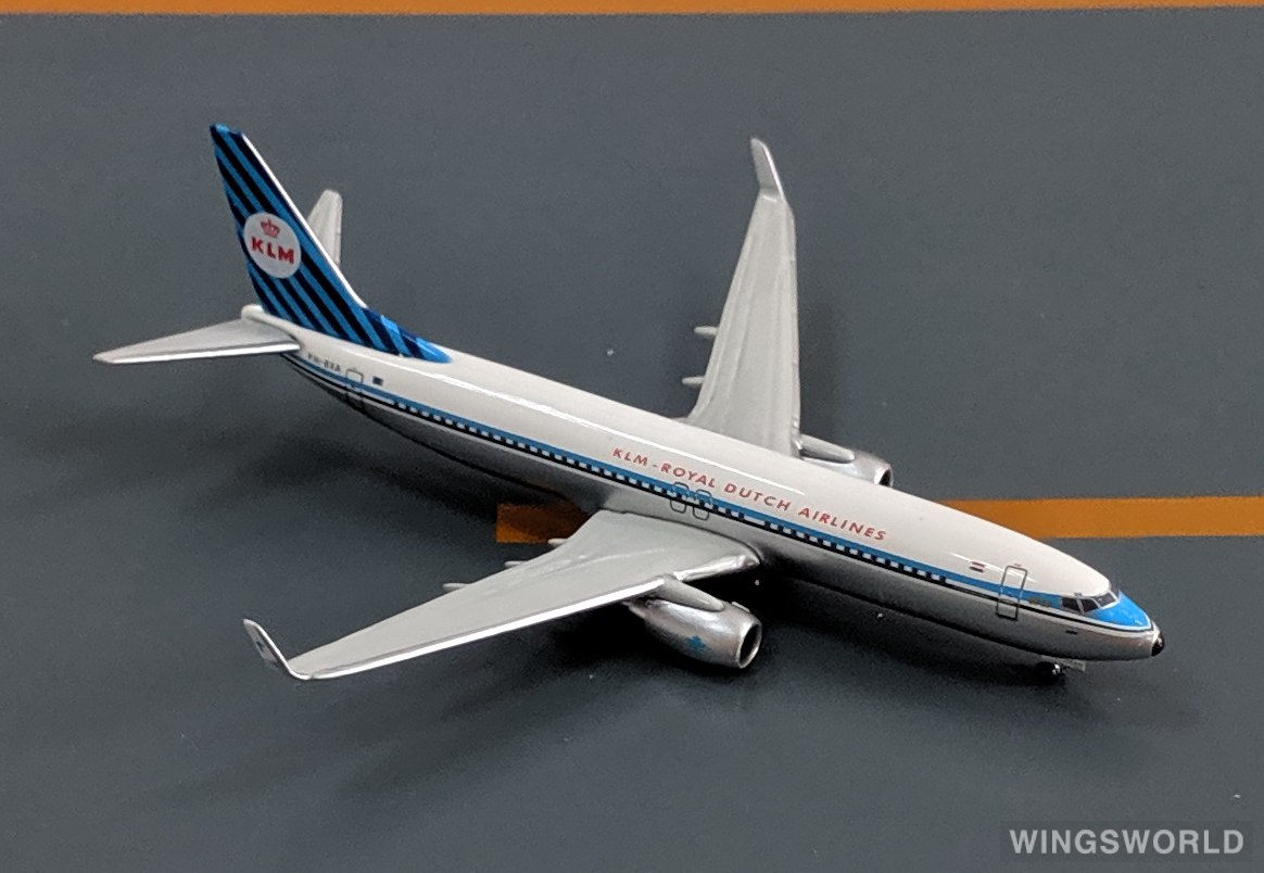 Herpa 1:500 502283 KLM 荷兰皇家航空 Boeing 737-800 PH-BXA