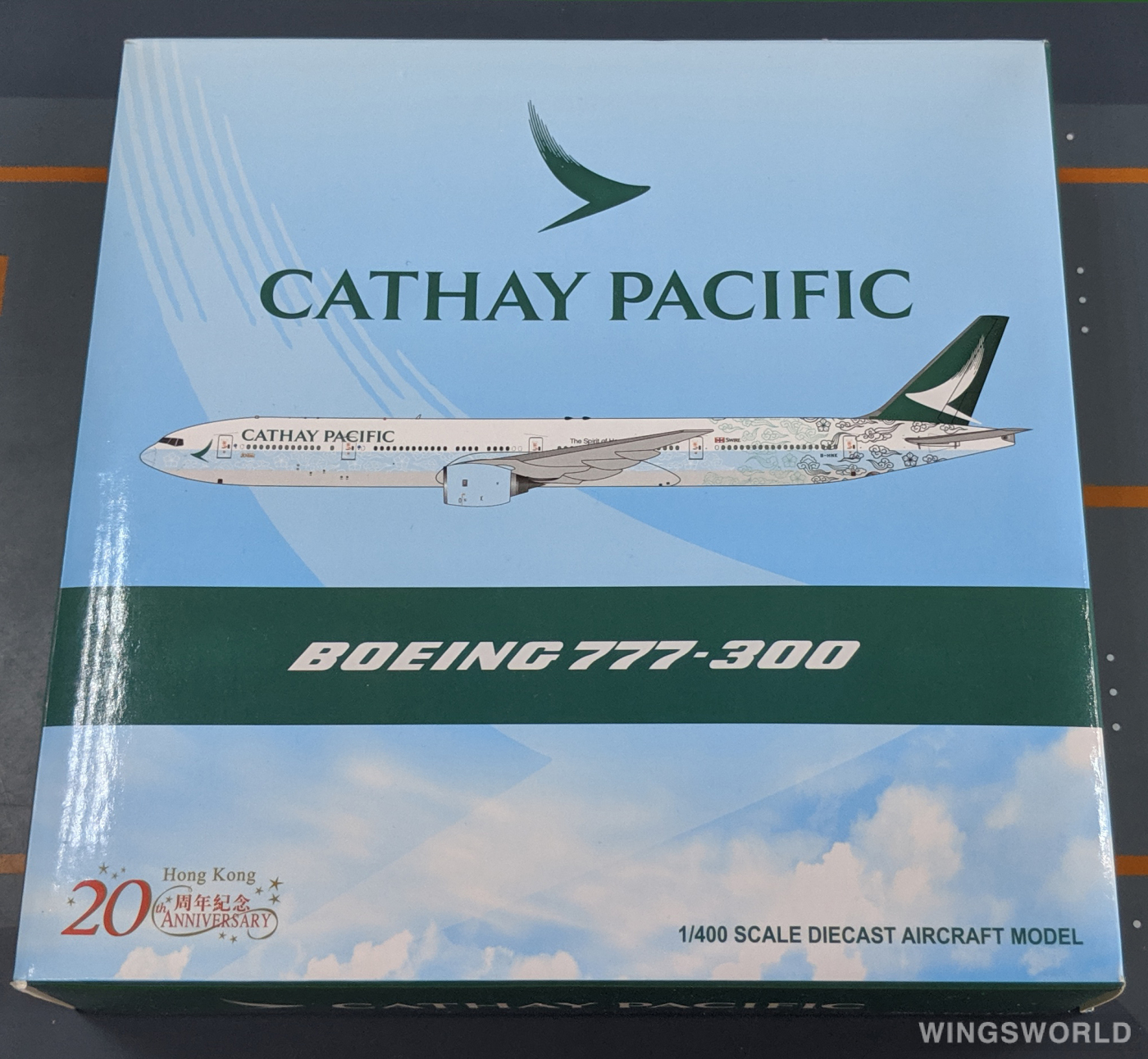 JC Wings 1:400 XX4129 Cathay Pacific 国泰航空 Boeing 777-300 B-HNK