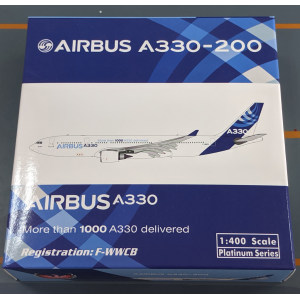 Airbus 空中客车 Airbus A330-200 F-WWCB MORE THAN 1000 A330 DELIVERD PH11319 Phoenix 1:400