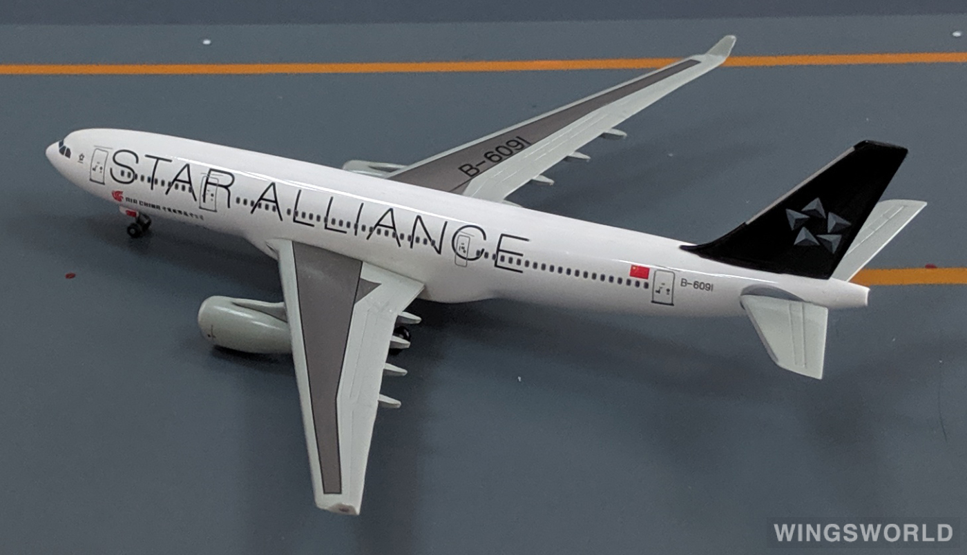 Dragon Models 1:400 55771 Air China 中国国际航空 Airbus A330-200 B-6091