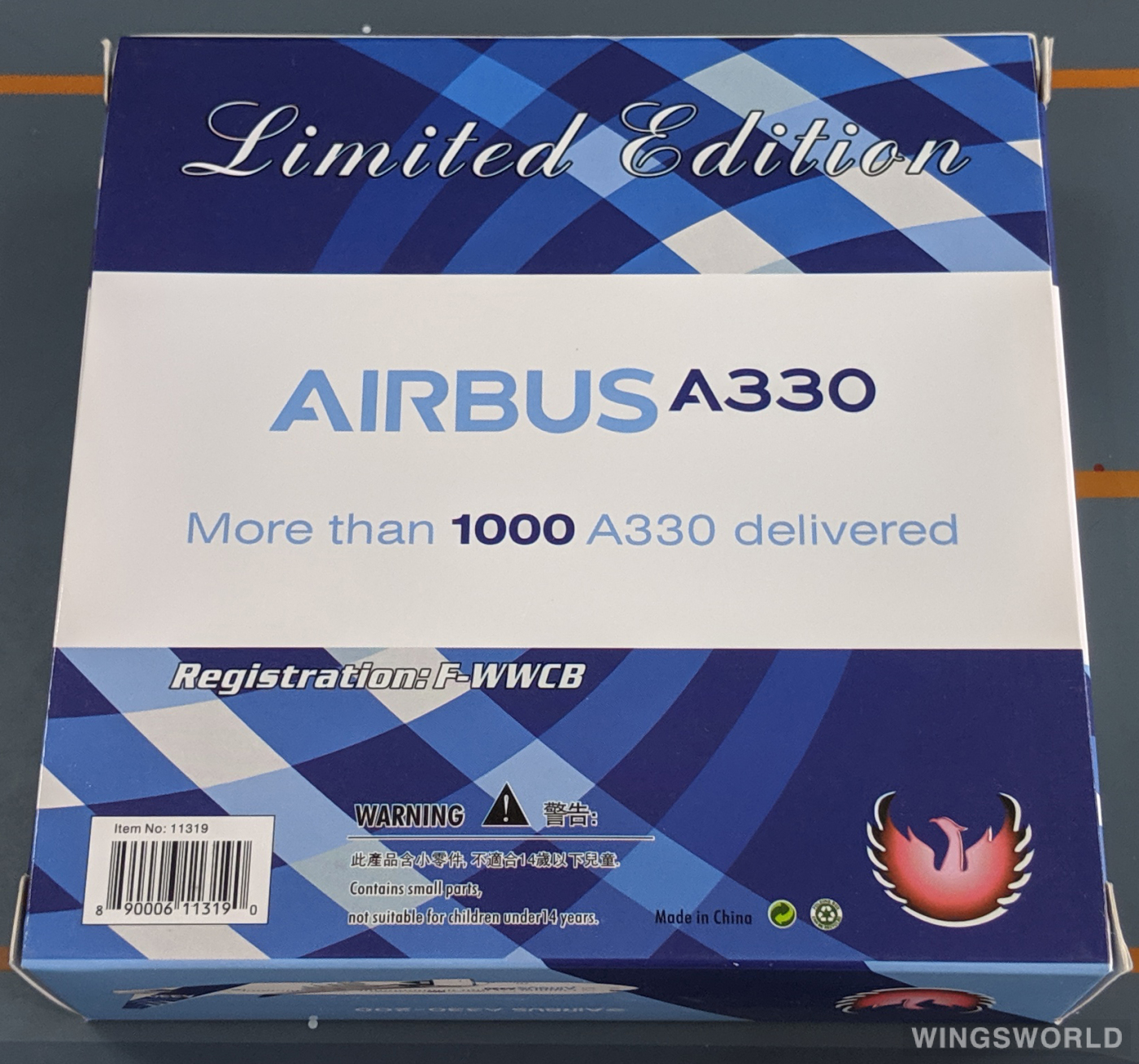 Phoenix 1:400 PH11319 Airbus 空中客车 Airbus A330-200 F-WWCB