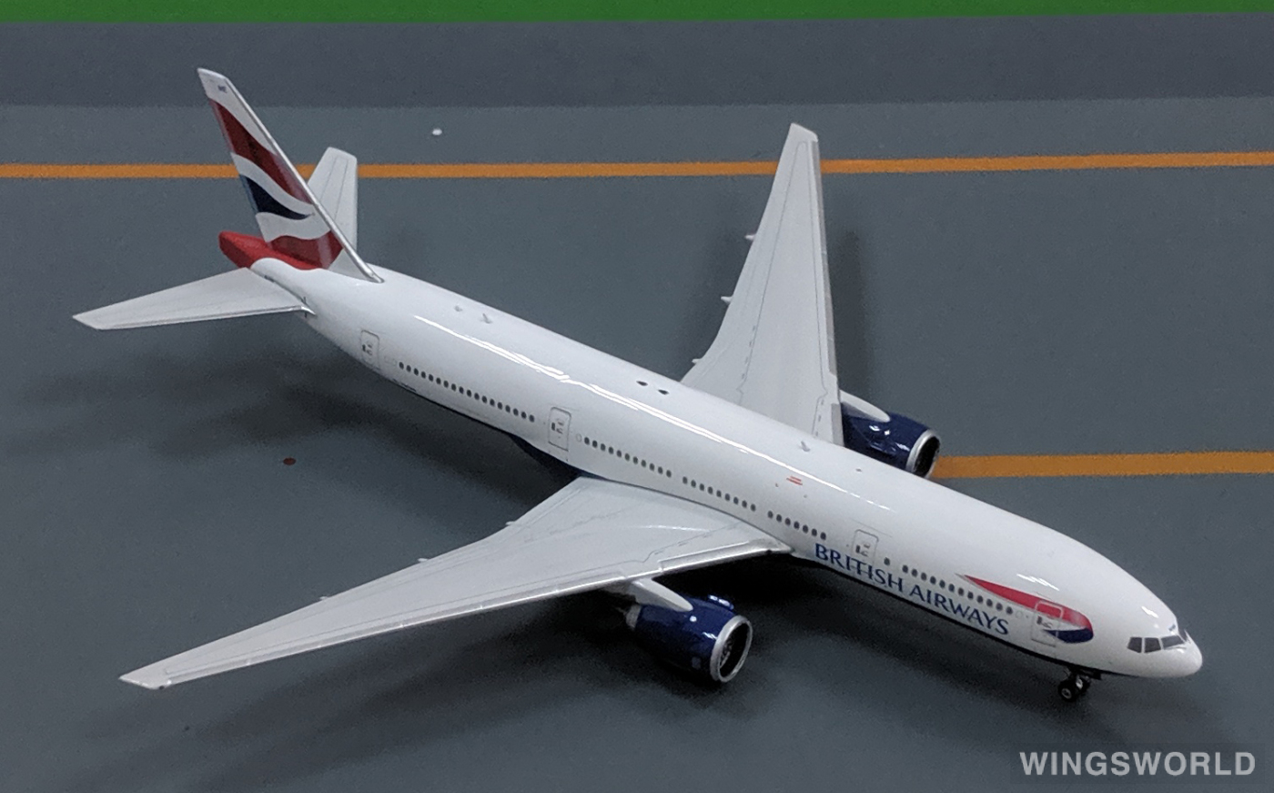 Phoenix 1:400 PH11279 British Airways 英国航空 Boeing 777-200 G-YMME