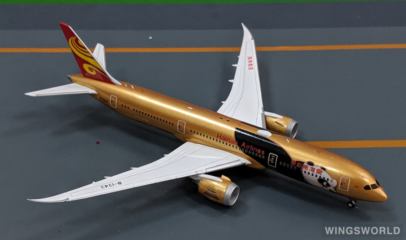 JC Wings 1:400 XX4033 Hainan Airlines 海南航空 Boeing 787-9 B-1343