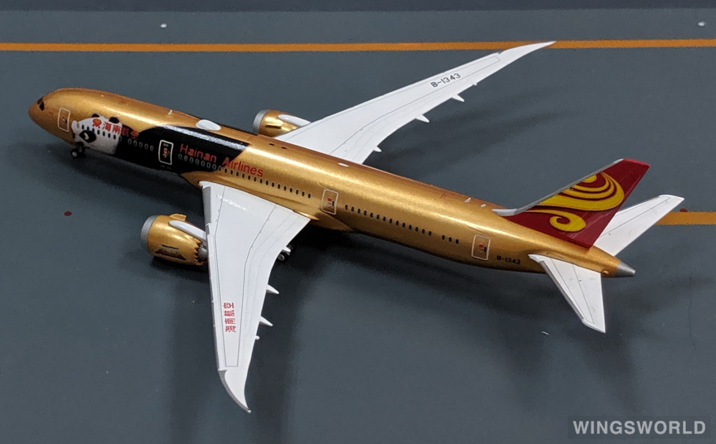 JC Wings 1:400 XX4033 Hainan Airlines 海南航空 Boeing 787-9 B-1343