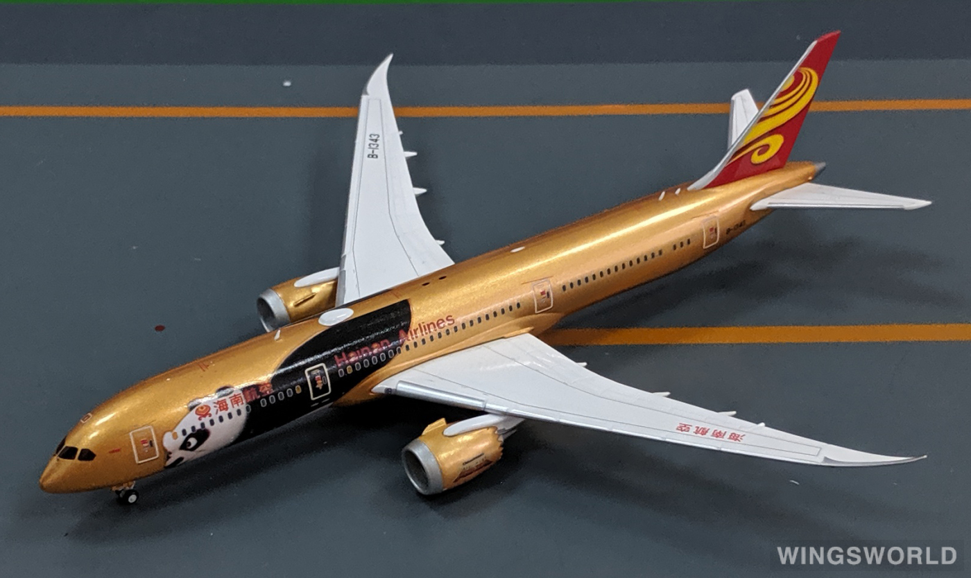 JC Wings 1:400 XX4033 Hainan Airlines 海南航空 Boeing 787-9 B-1343