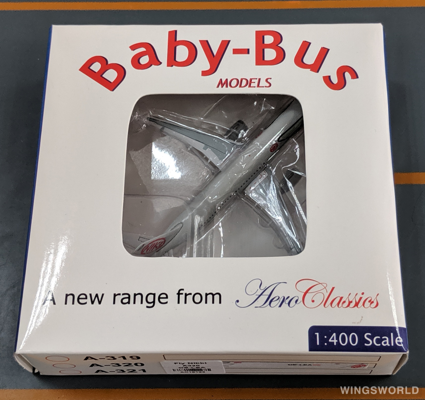 AeroClassics 1:400 AC19123 Niki 尼基航空 Airbus A320 OE-LEA