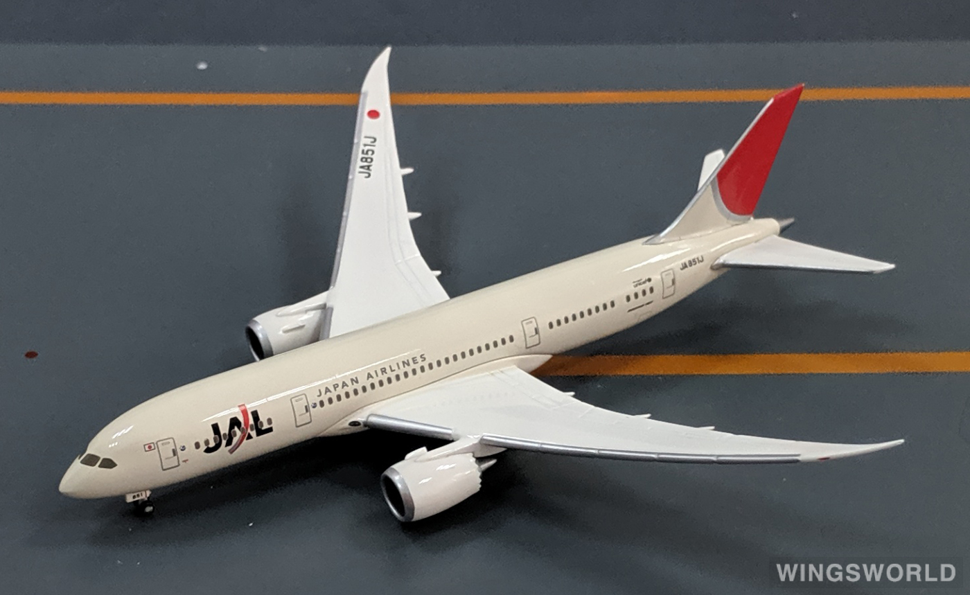 Herpa 1:500 515306 Japan Airlines 日本航空 Boeing 787-8 JA851J