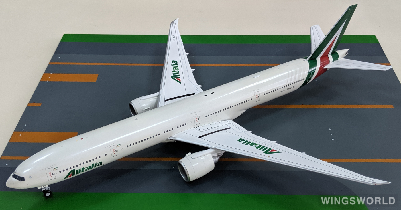 JC Wings 1:200 XX2157 Alitalia 意大利航空 Boeing 777-300 EI-WLA