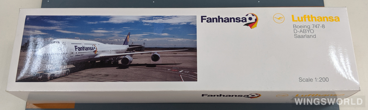Hogan 1:200 LH30 Lufthansa 汉莎航空 Boeing 747-8i D-ABYO