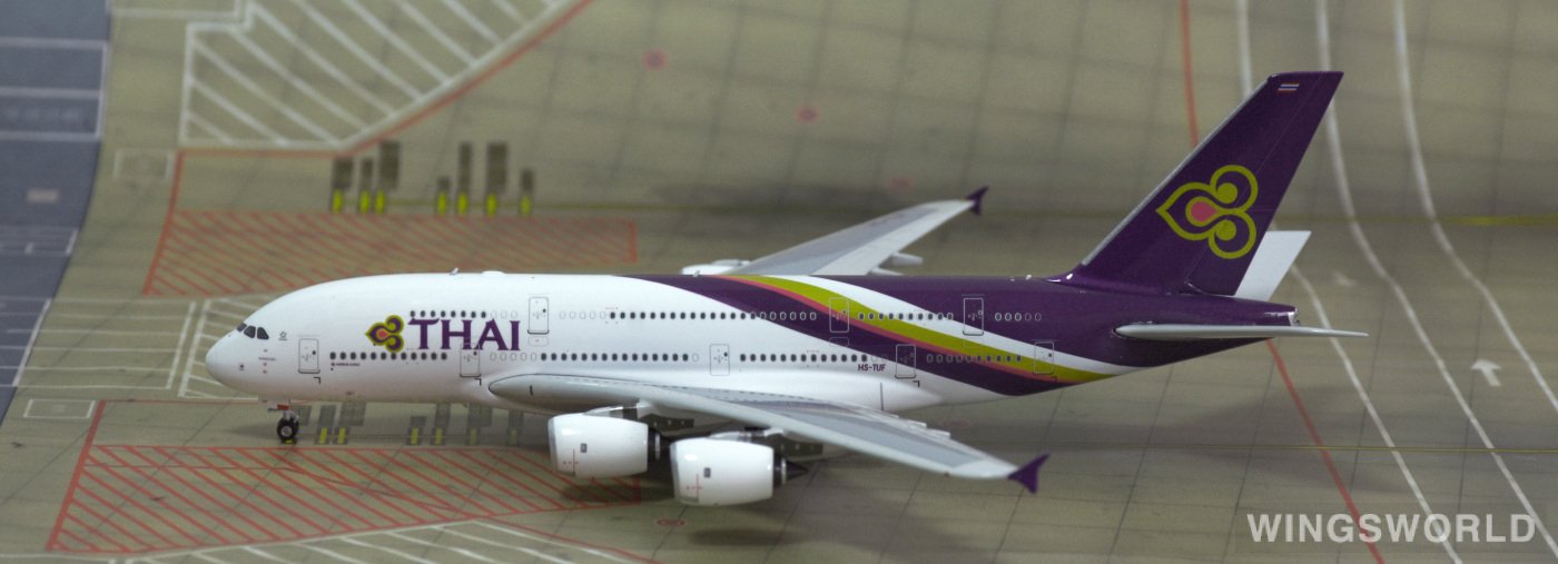 Phoenix 1:400 Airbus A380-800 Thai Airways 泰国国际航空PH10952 HS 