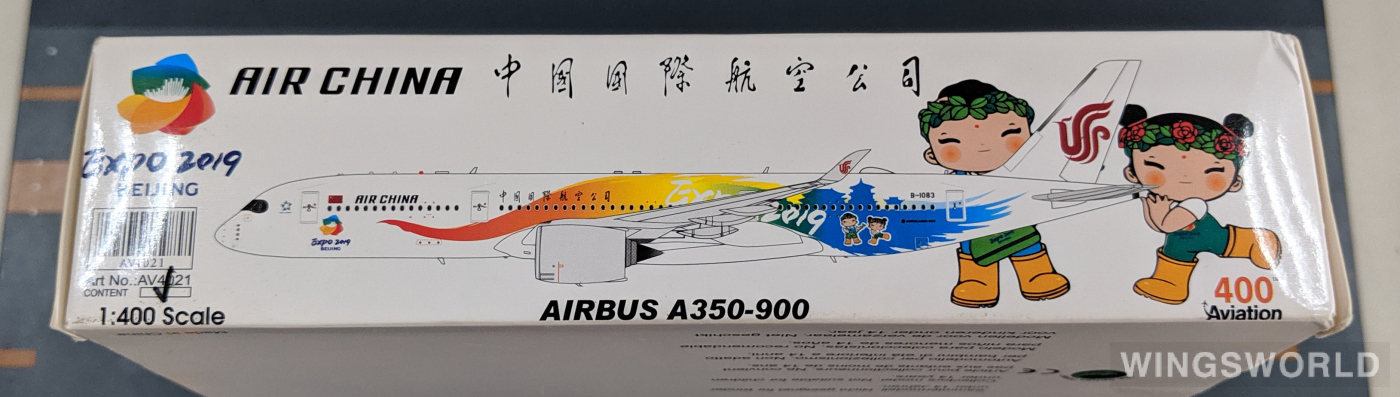 Aviation400 1:400 AV4021 Air China 中国国际航空 Airbus A350-900 B-1083