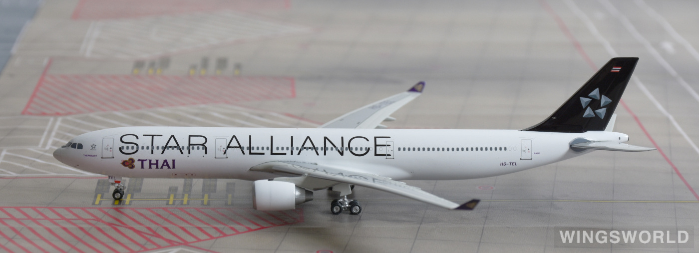 Phoenix 1:400 PH10499 Thai Airways 泰国国际航空 Airbus A330-300 HS-TEL