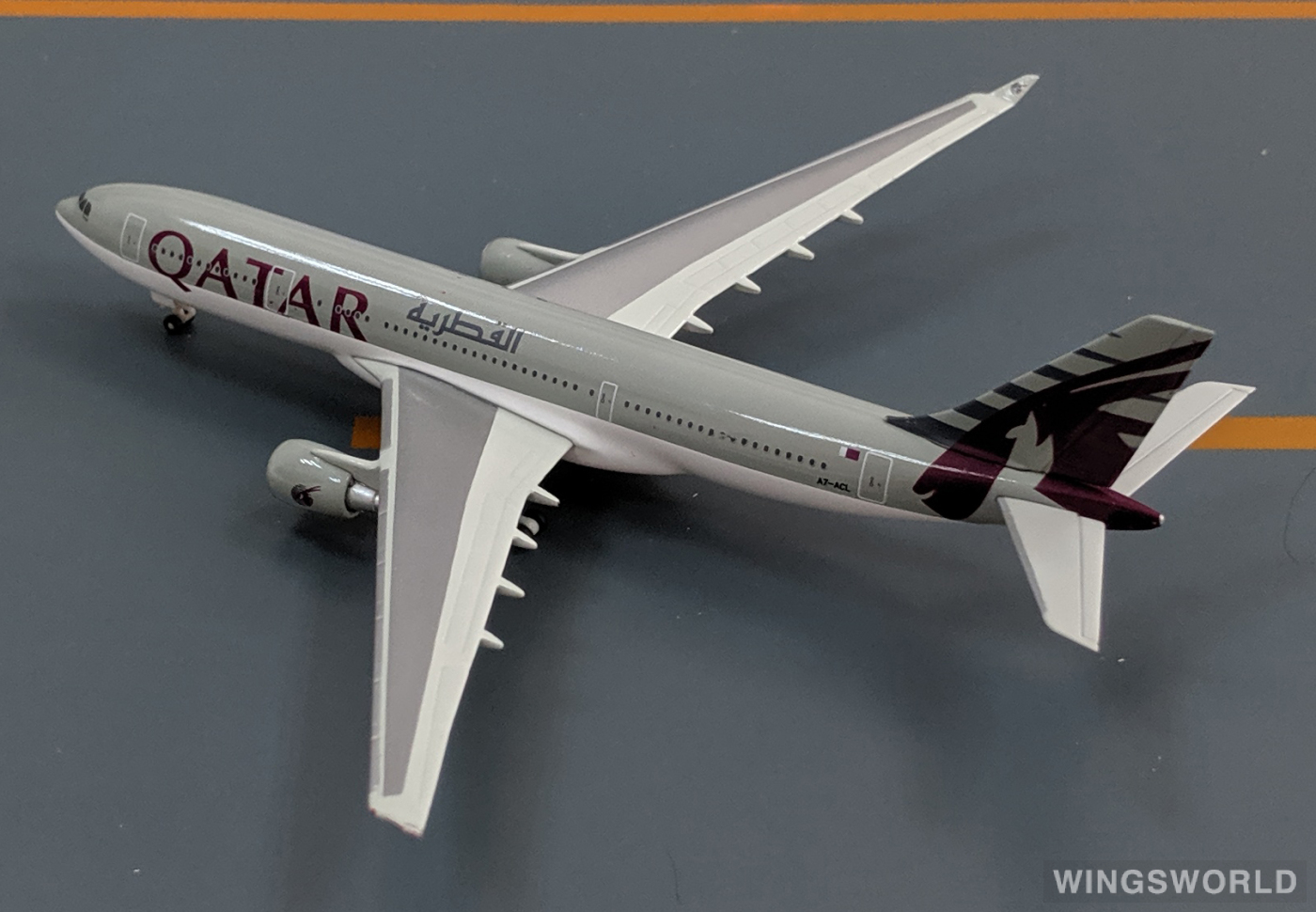 Herpa 1:500 515702 Qatar 卡塔尔航空 Airbus A330-200 A7-ACL