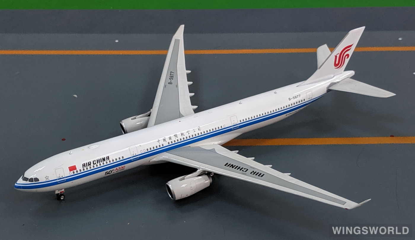 Phoenix 1:400 PH11181 Air China 中国国际航空 Airbus A330-300 B-5977