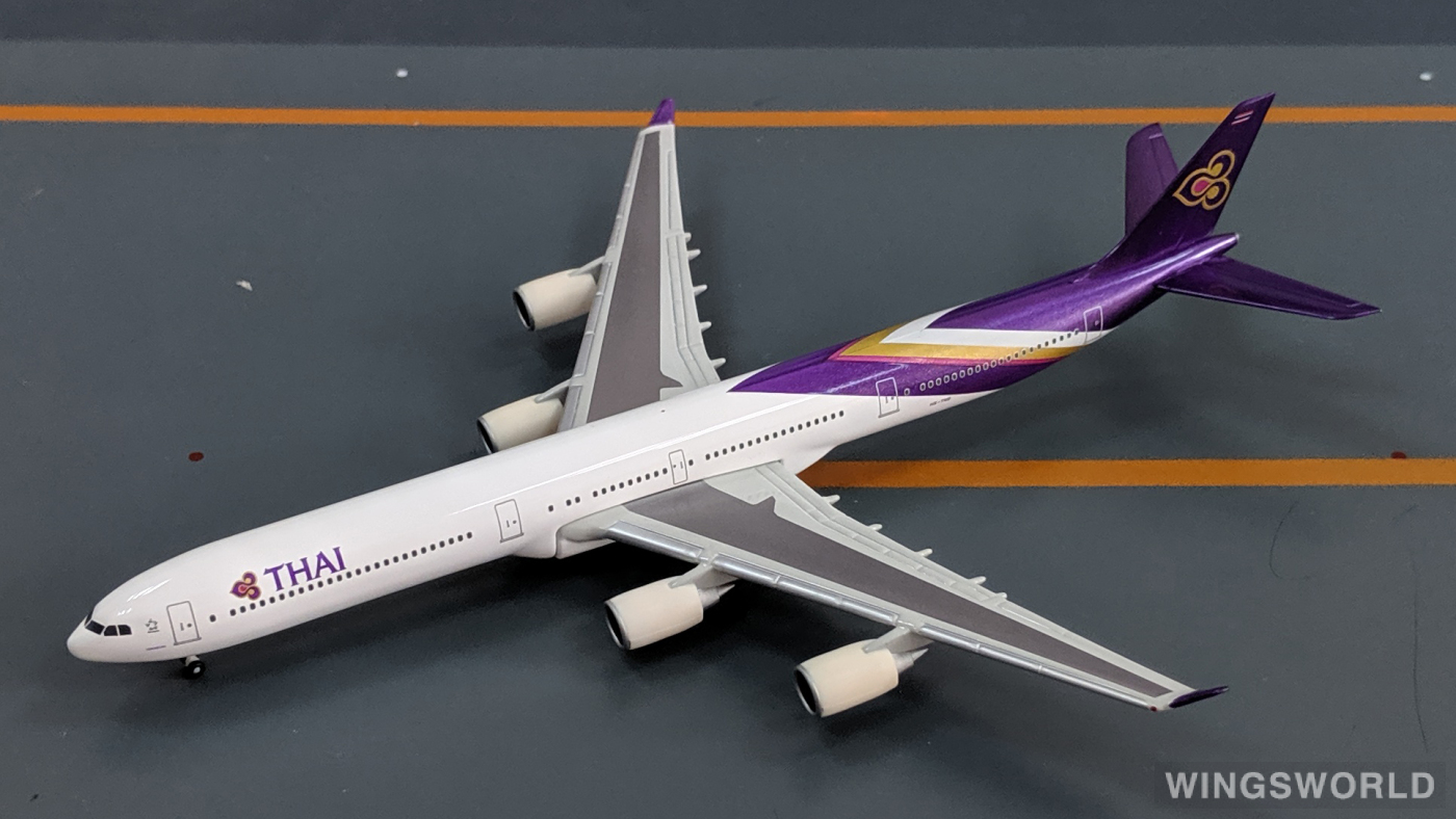 Herpa 1:500 507080 Thai Airways 泰国国际航空 Airbus A340-600 HS-TNA