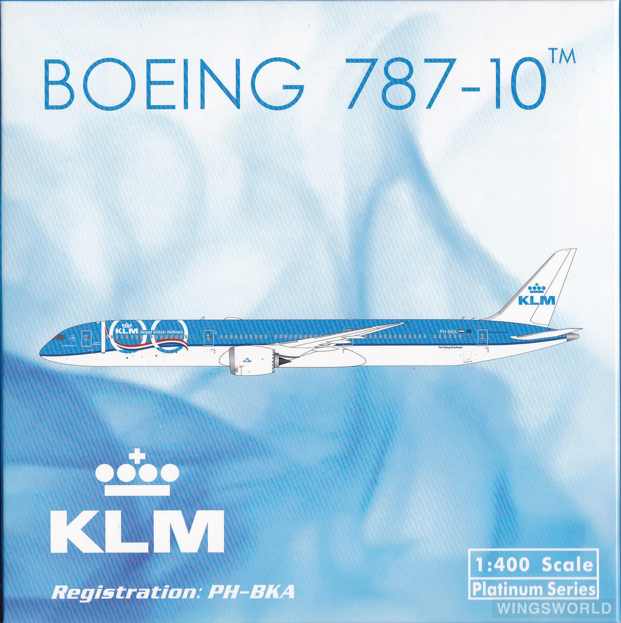 Phoenix 1:400 PH11551 KLM 荷兰皇家航空 Boeing 787-10 PH-BKA