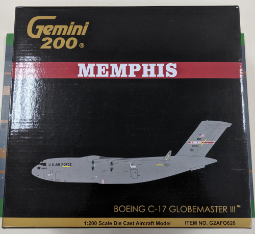 USAF 美国空军 Boeing C-17 30600  G2AFO626 Geminijets 1:200