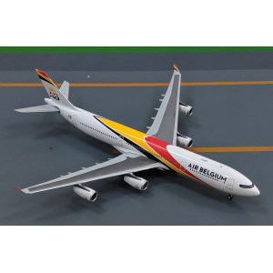 Air Belgium 比利时航空 Airbus A340-300 OO-ABA  XX4420 JC Wings 1:400