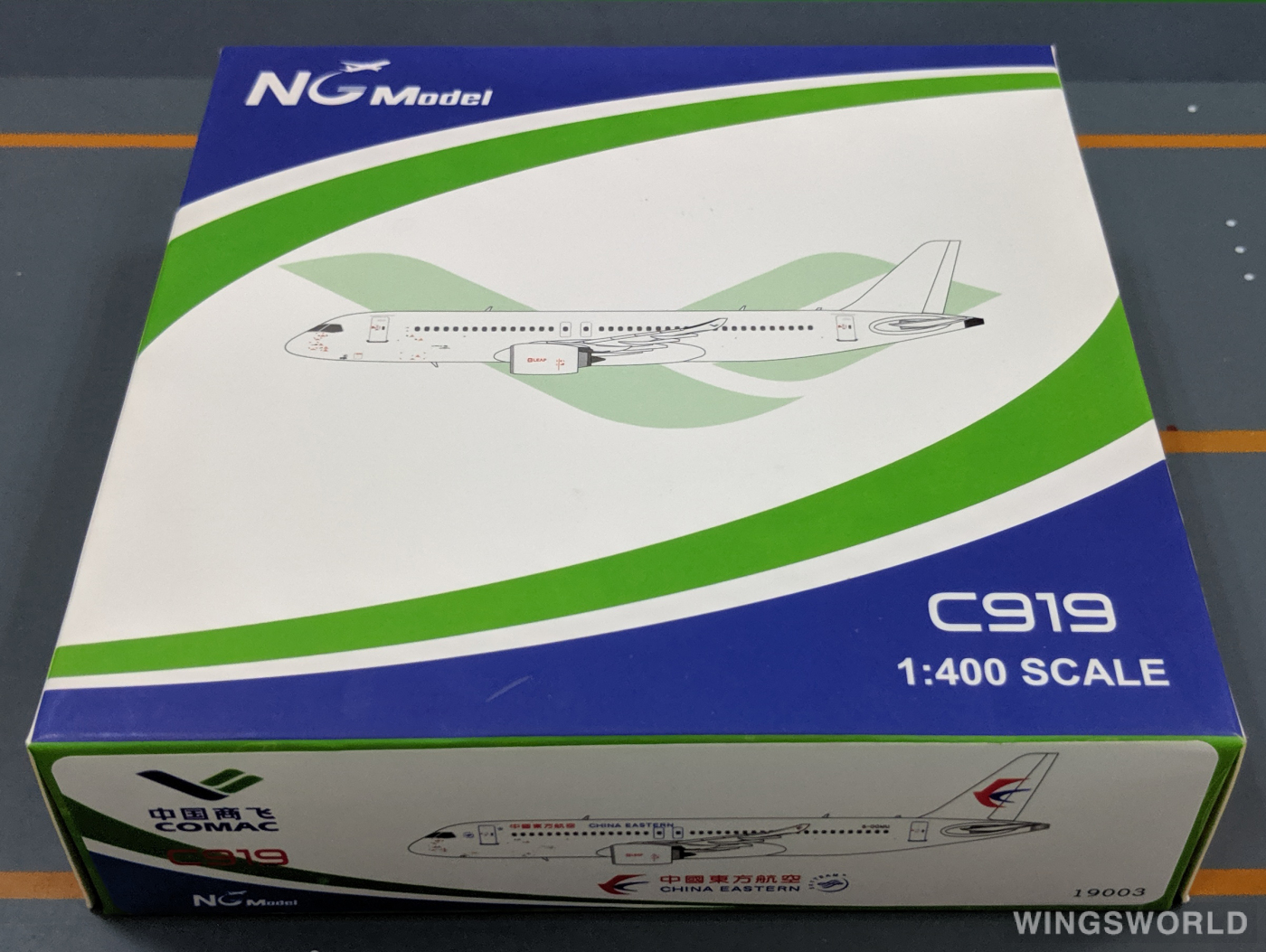 NGmodels 1:400 NG19003 China Eastern 中国东方航空 Comac C919 B-00MU
