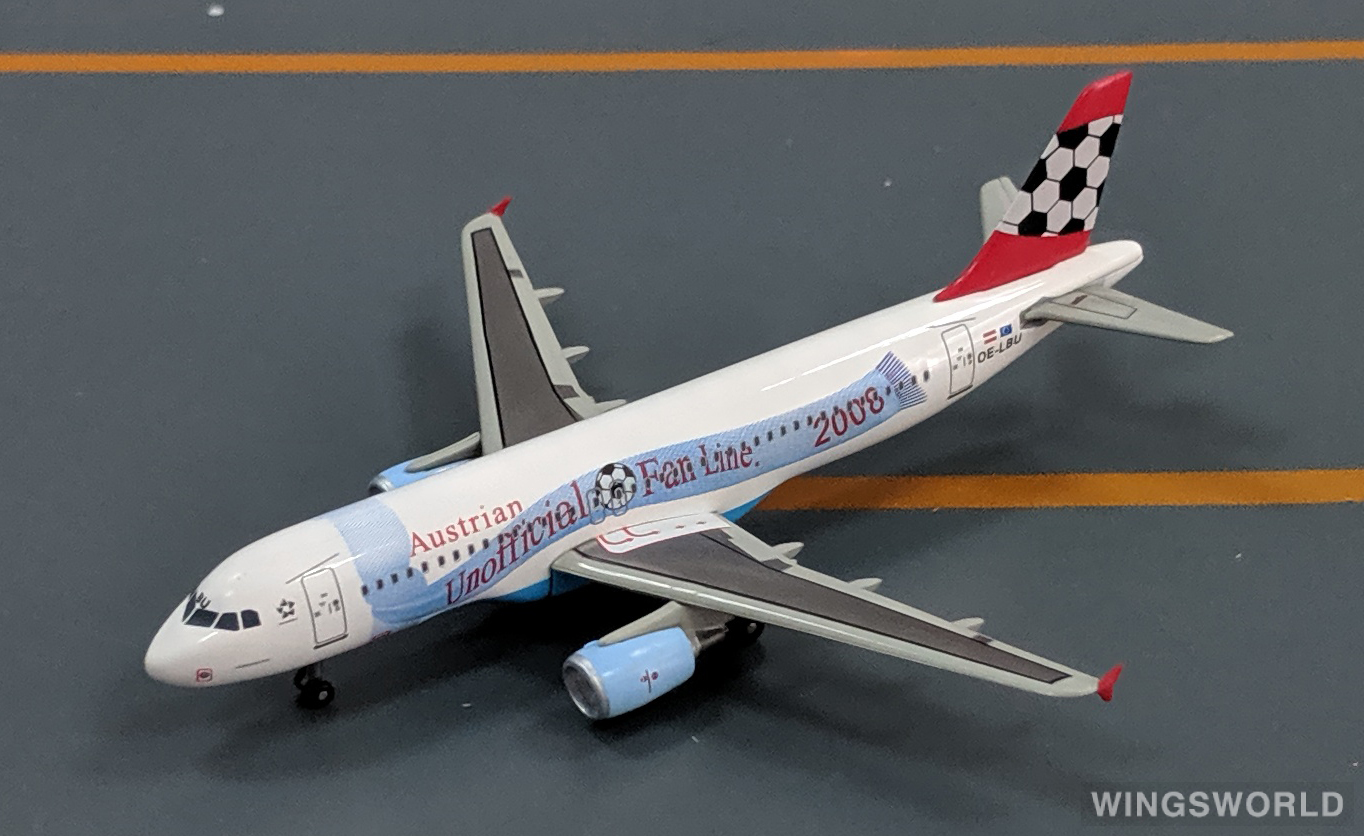 Dragon Models 1:400 55661 Austrian Airlines 奥地利航空 Airbus A320 OE-LBU