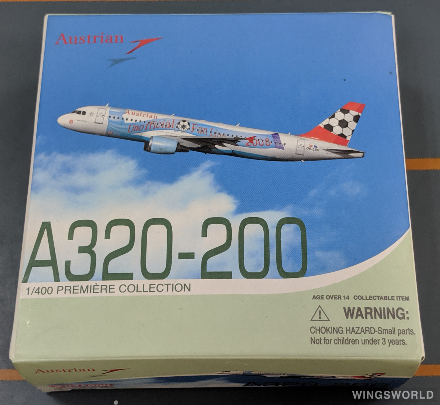Dragon Models 1:400 55661 Austrian Airlines 奥地利航空 Airbus A320 OE-LBU