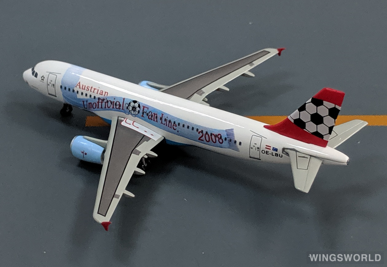 Dragon Models 1:400 55661 Austrian Airlines 奥地利航空 Airbus A320 OE-LBU