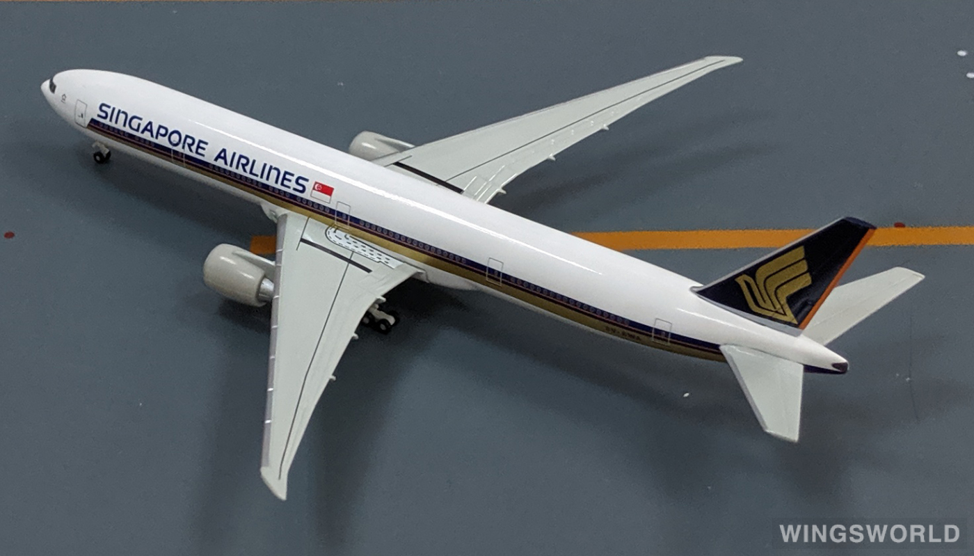 Herpa 1:400 507158 Singapore Airlines 新加坡航空 Boeing 777-300 9V-SWA