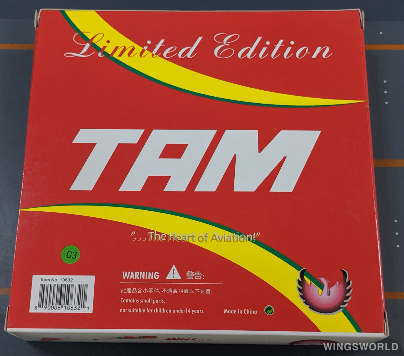 Phoenix 1:400 PH10632 TAM Airlines 巴西天马航空 Airbus A340-500 PT-MSN