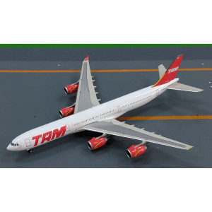 TAM Airlines 巴西天马航空 Airbus A340-500 PT-MSN  PH10632 Phoenix 1:400