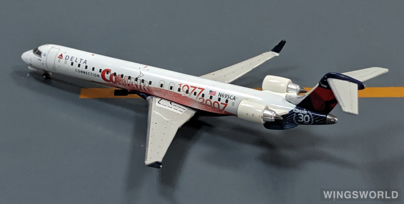 Geminijets 1:400 GJDAL910 Delta Air Lines 达美航空 Bombardier CRJ900 N695CA