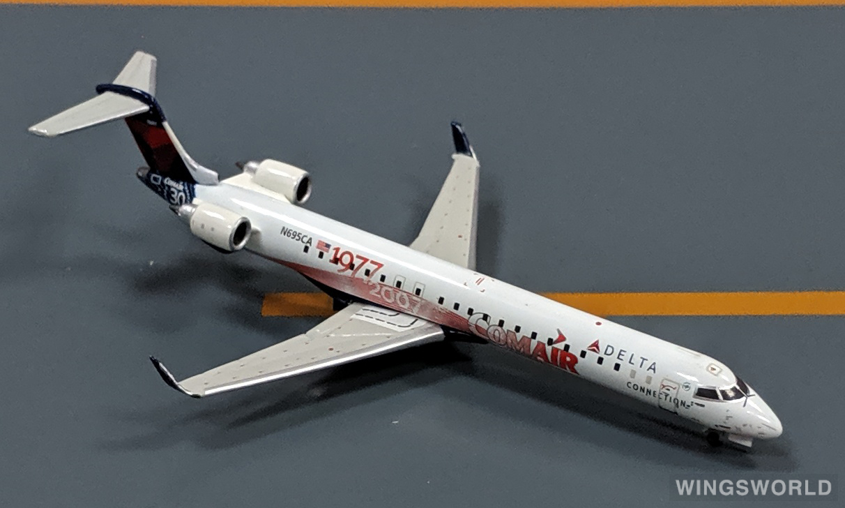 Geminijets 1:400 GJDAL910 Delta Air Lines 达美航空 Bombardier CRJ900 N695CA