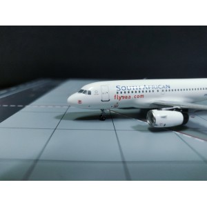 South African Airways 南非航空 Airbus A319 ZS-SFG  AC19150 AeroClassics 1:400