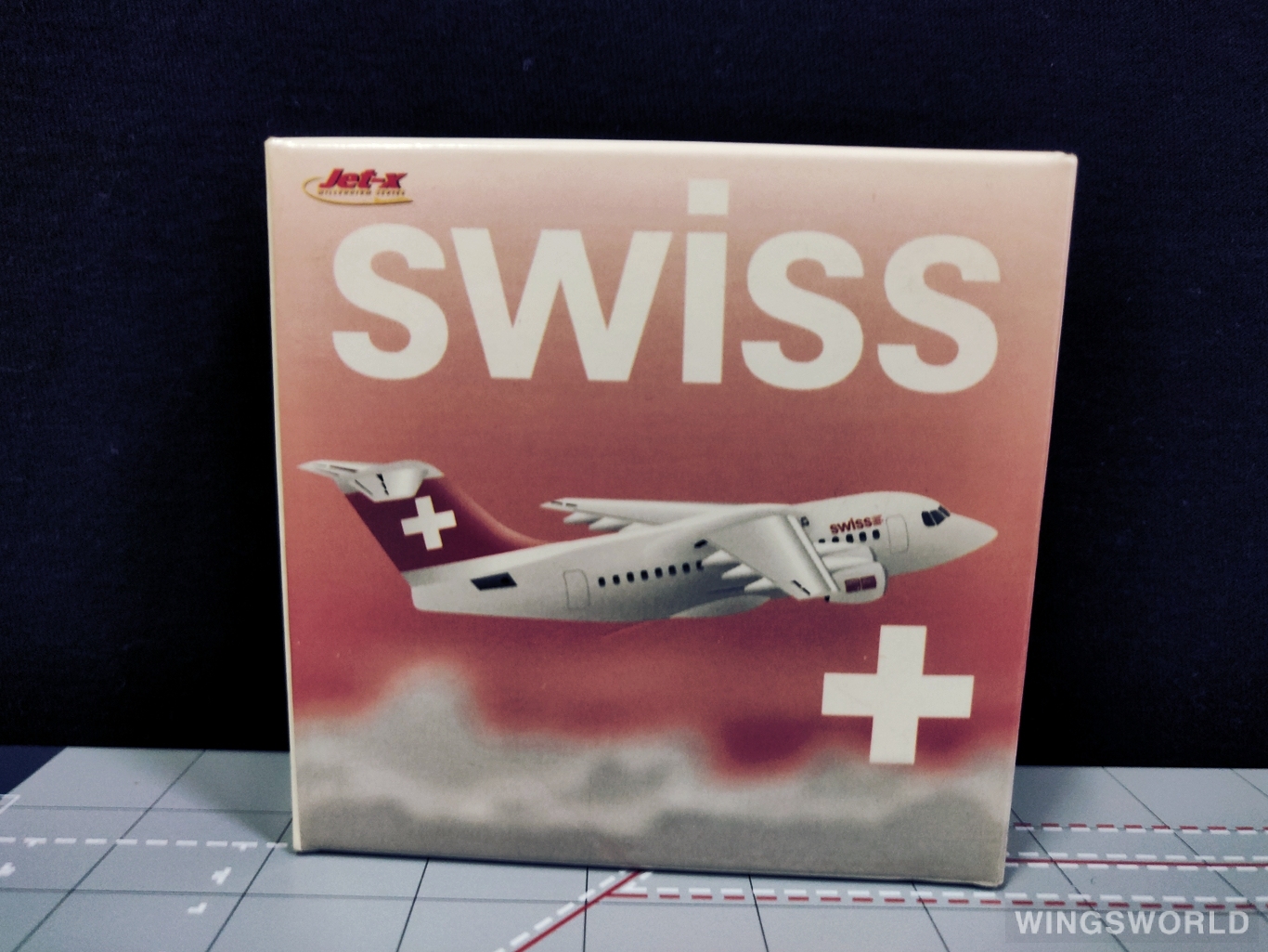 Jet-X 1:400 JX322 Swiss 瑞士国际航空 BAe 146 HB-IXG
