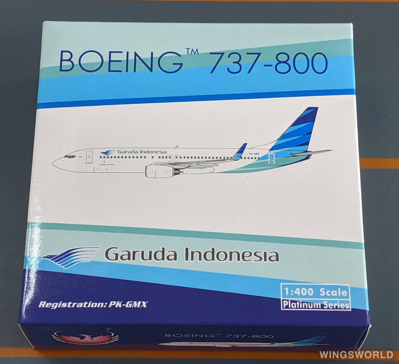 Phoenix 1:400 PH10681 Garuda Indonesia 印度尼西亚鹰航 Boeing 737-800 PK-GMX