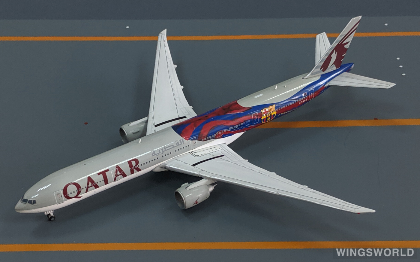 JC Wings 1:400 XX4939 Qatar 卡塔尔航空 Boeing 777-300 A7-BAE