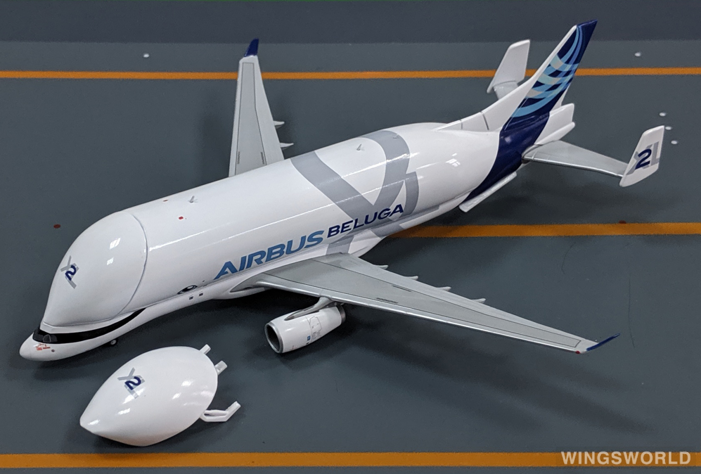 JC Wings 1:400 LH4147 Airbus 空中客车 Airbus A330-700L Beluga XL F-WBXS