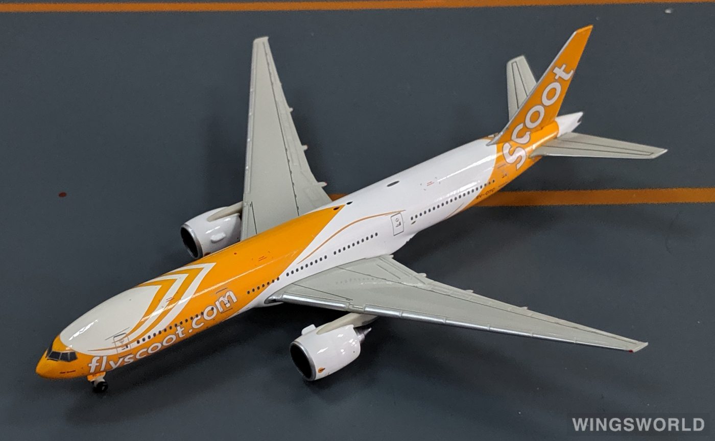 SKY500 1:500 0734SC Scoot 酷航 Boeing 777-200 9V-OTC
