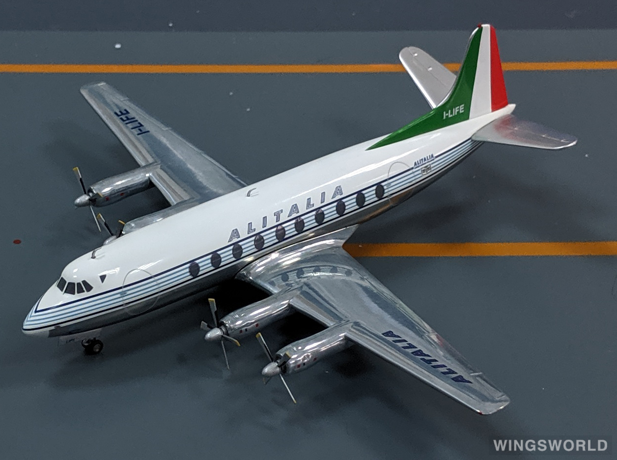 Herpa 1:200 554732 Alitalia 意大利航空 Vickers Viscount I-LIFE