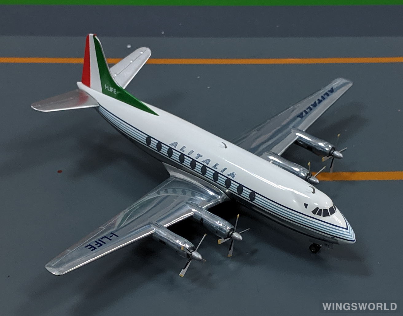 Herpa 1:200 554732 Alitalia 意大利航空 Vickers Viscount I-LIFE