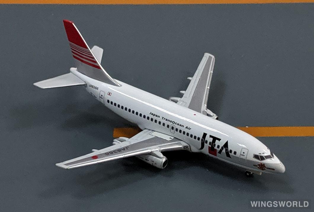 Geminijets 1:400 GJJTA249 Japan Transocean Air 日本越洋航空 Boeing 737-200 JA8366