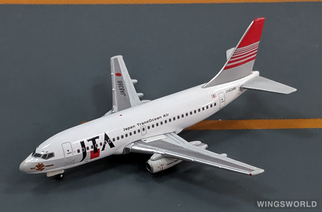 Geminijets 1:400 GJJTA249 Japan Transocean Air 日本越洋航空 Boeing 737-200 JA8366
